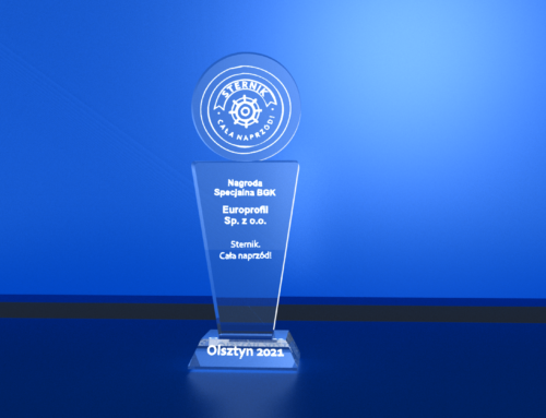 Europrofil Sp z o.o. awarded in “Sternik. Cała napród!” competition